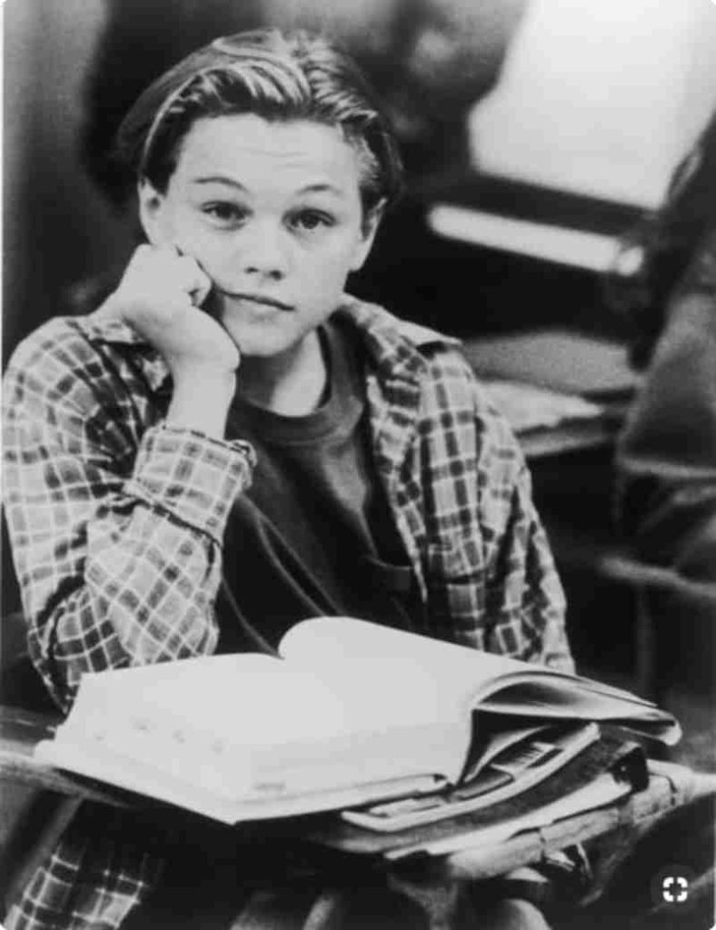 Dicaprio a scuola