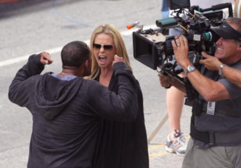 Charlize Theron Will Smith Hancock