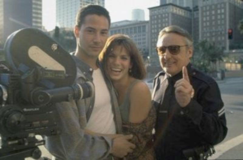 Bullock e Dennis Hopper