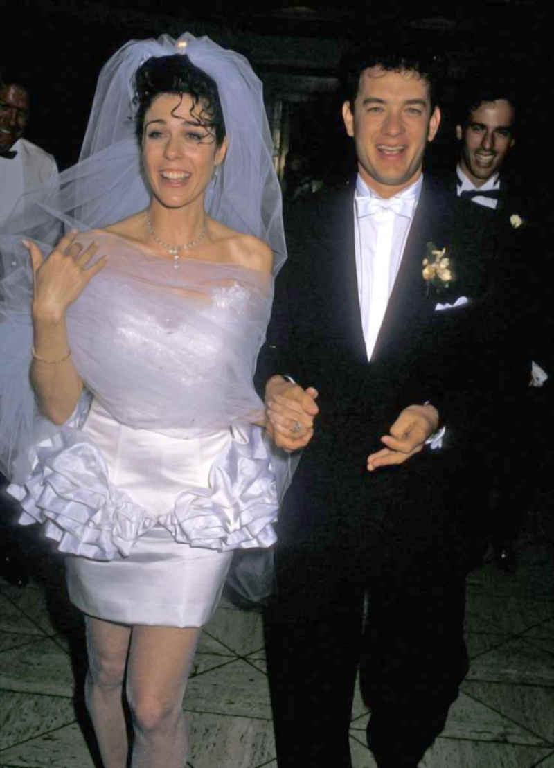 Tom Hanks Rita Wilson Wedding