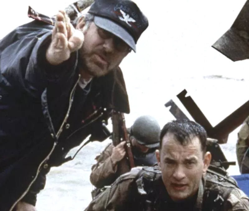 Tom Hanks Steven Spielberg Salvate il Soldato Ryan