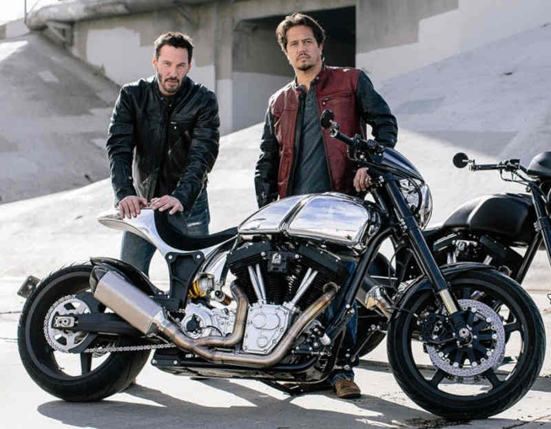 keanu reeves and gard hollinger