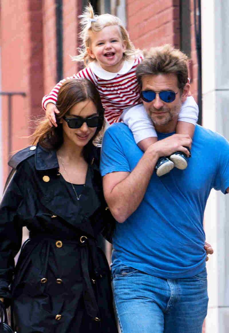 Bradley Cooper Irina Shayk e Lea